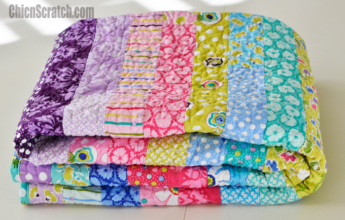 LOL Jelly Roll Quilt for Isabelle