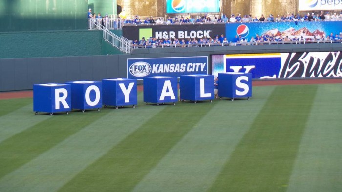Royals and Mets opening day 432016